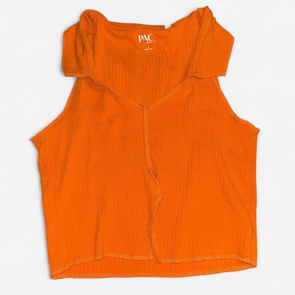 PacSun Orange Crop Top